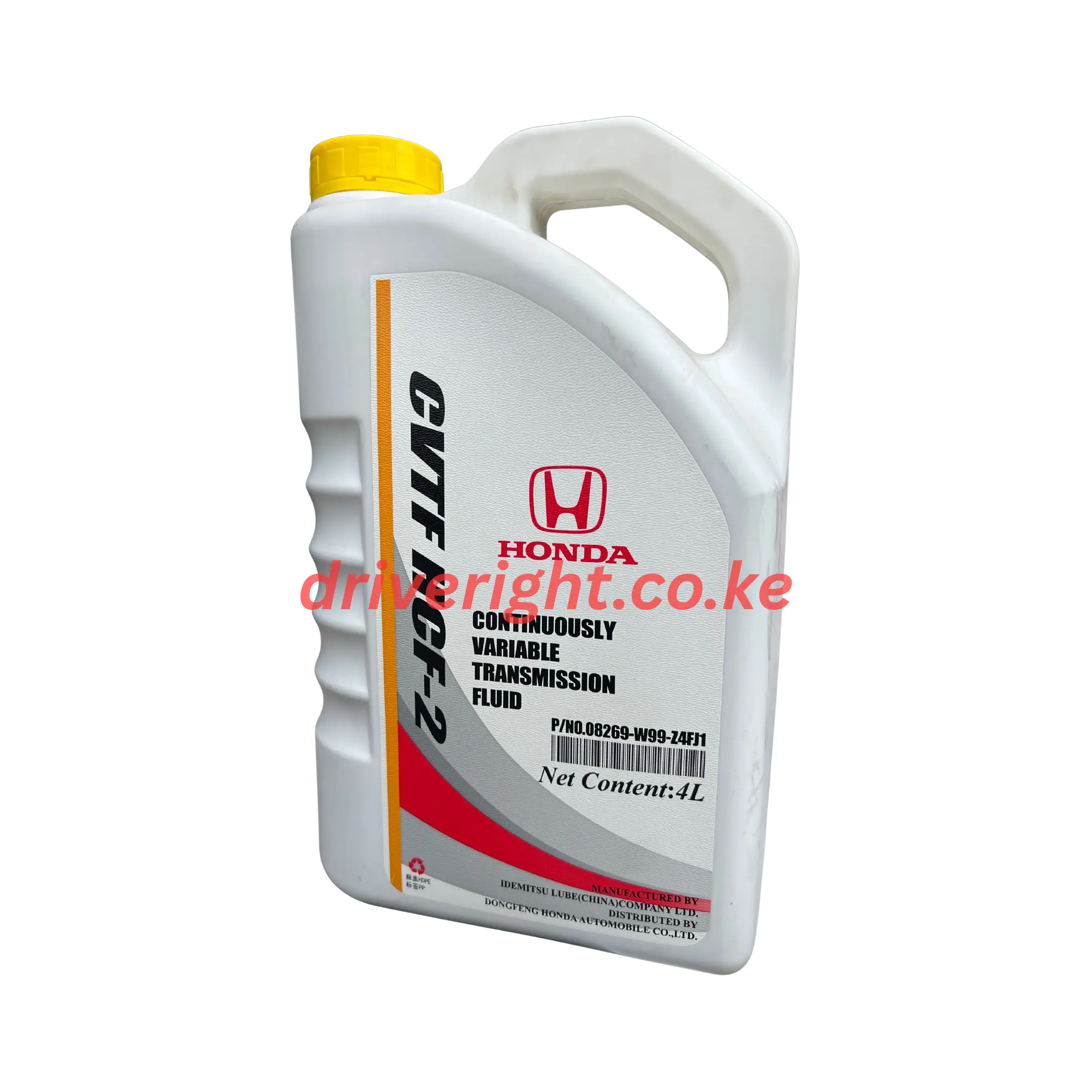 Honda HCF-2 4L – Genuine Honda CVT Fluid | DriveRight Supplies KE